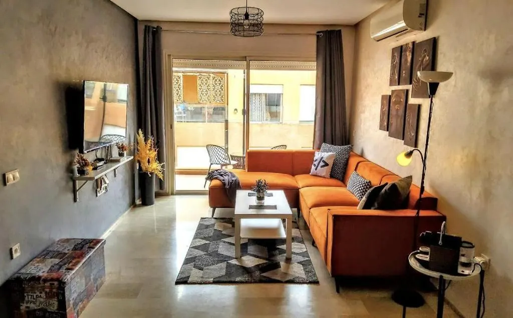 Luxury Apartment In Gueliz Marrakech Marakéš Maroko